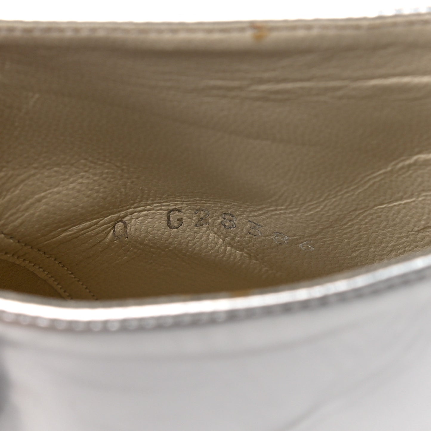 Metallic Patent CC Short Boots 36.5 Silver