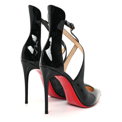 Christian Louboutin Patent Marlenarock 100 Pumps 35.5 Black 5 of 10