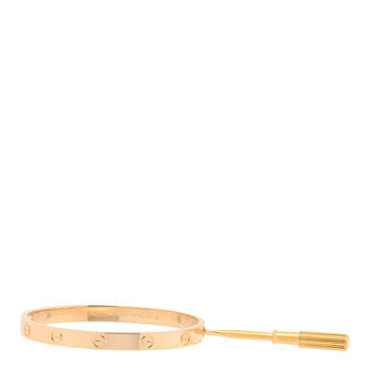 Cartier 18K Yellow Gold LOVE Bracelet 18 3 of 5