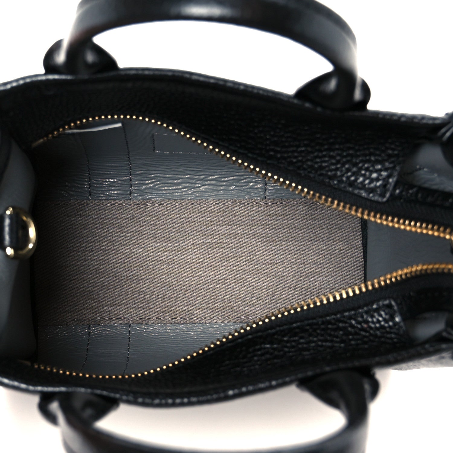 Marc Jacobs Grained Calfskin Micro The Tote Bag Black 5 of 10