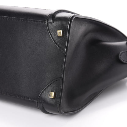 Celine Smooth Calfskin Mini Luggage Black 9 of 9