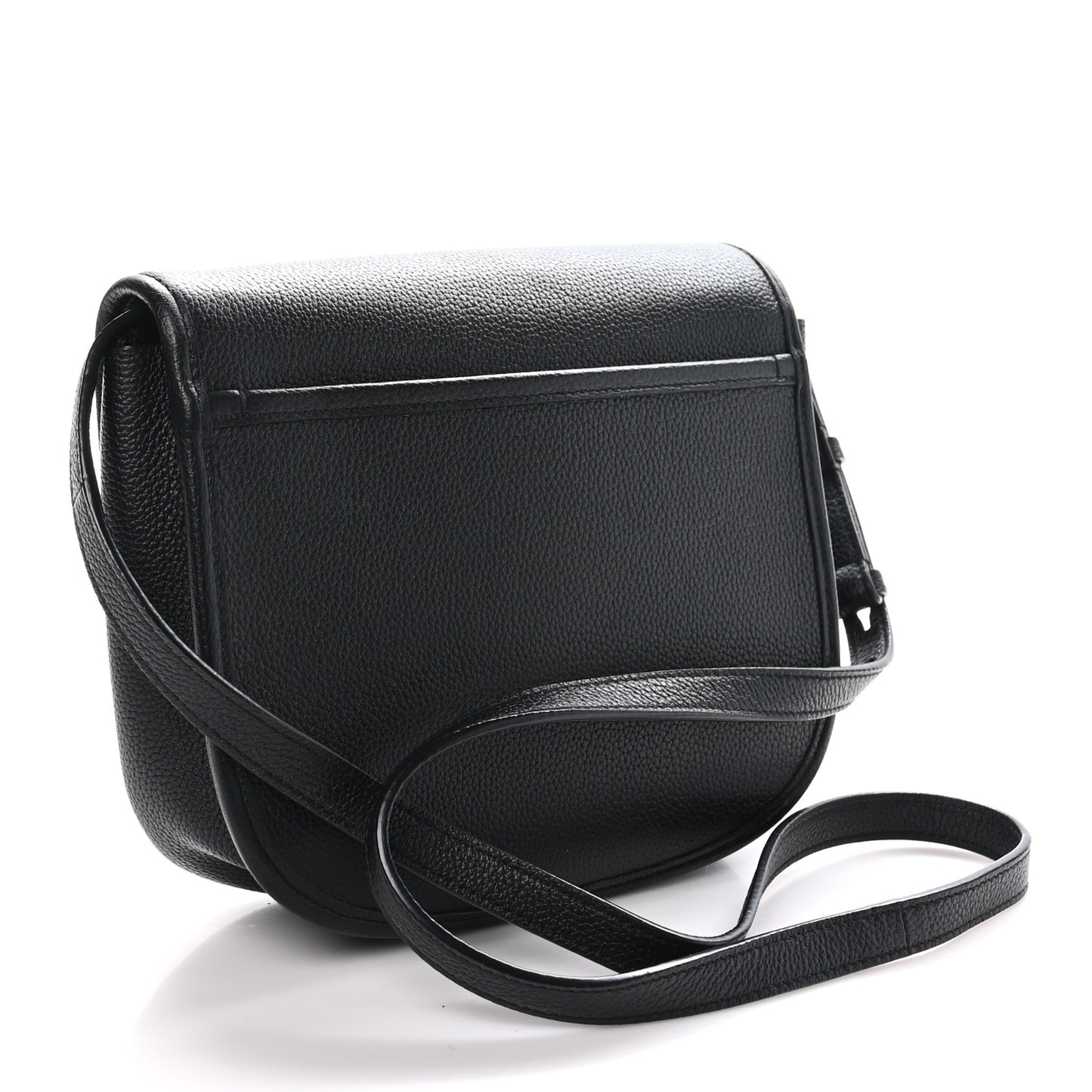 Grained Calfskin Le Caban Satchel Bag Black