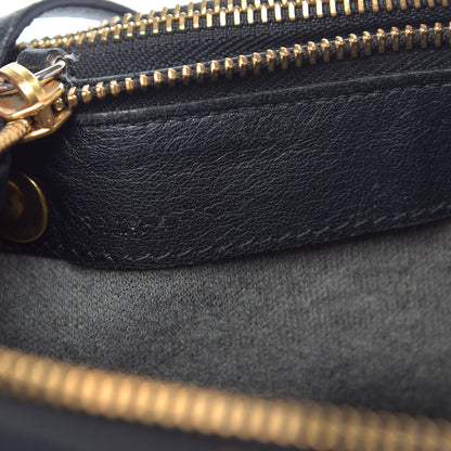 Celine Lambskin Small Trio Crossbody Bag Black 8 of 15