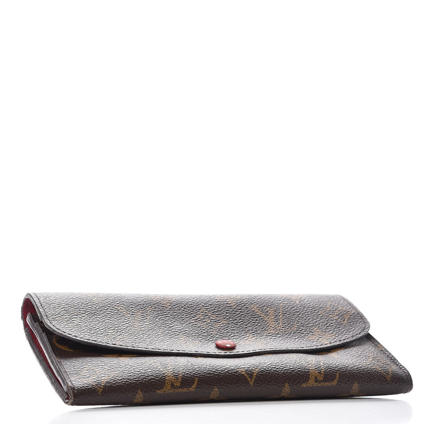 Monogram Emilie Wallet Red