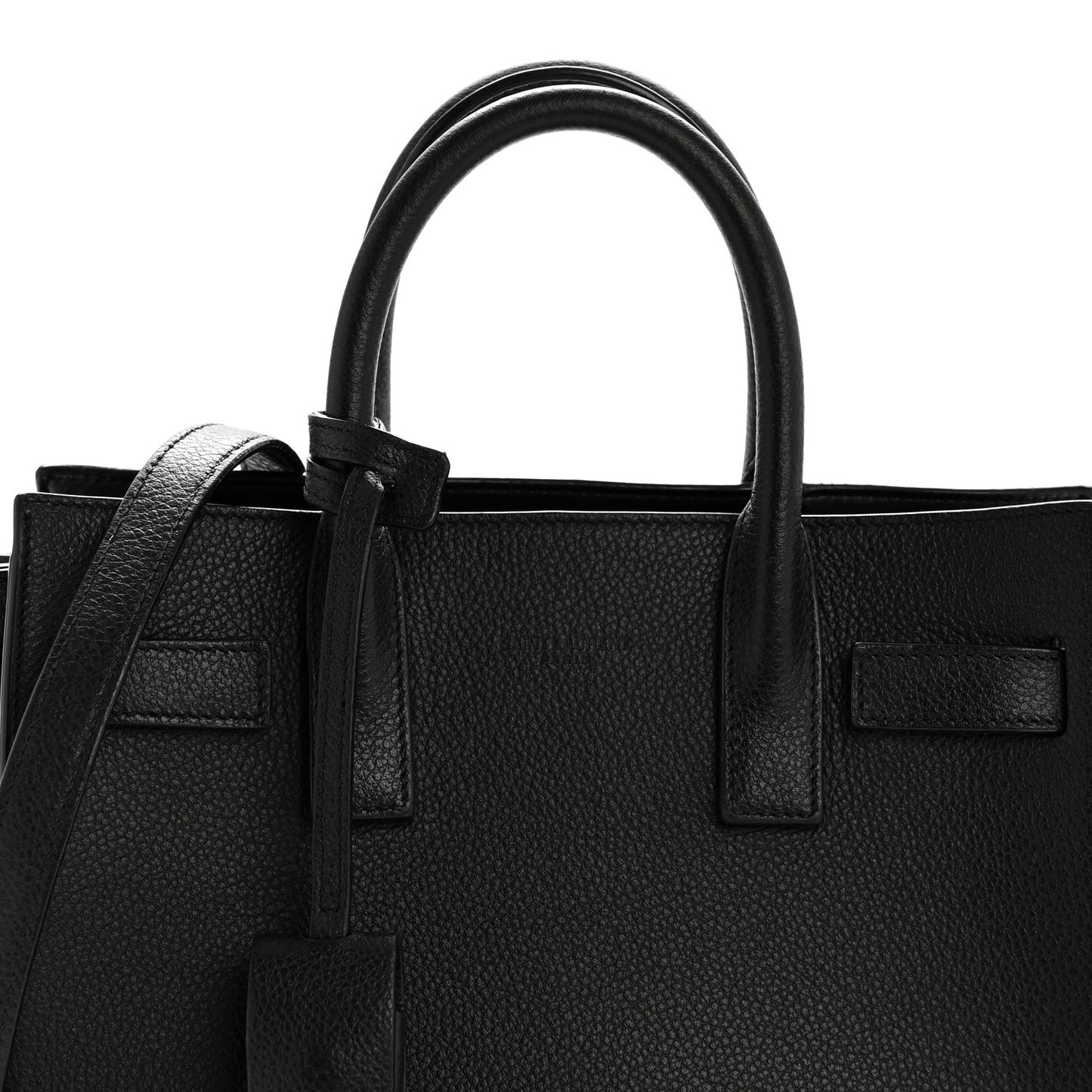 Calfskin Nano Sac De Jour Black