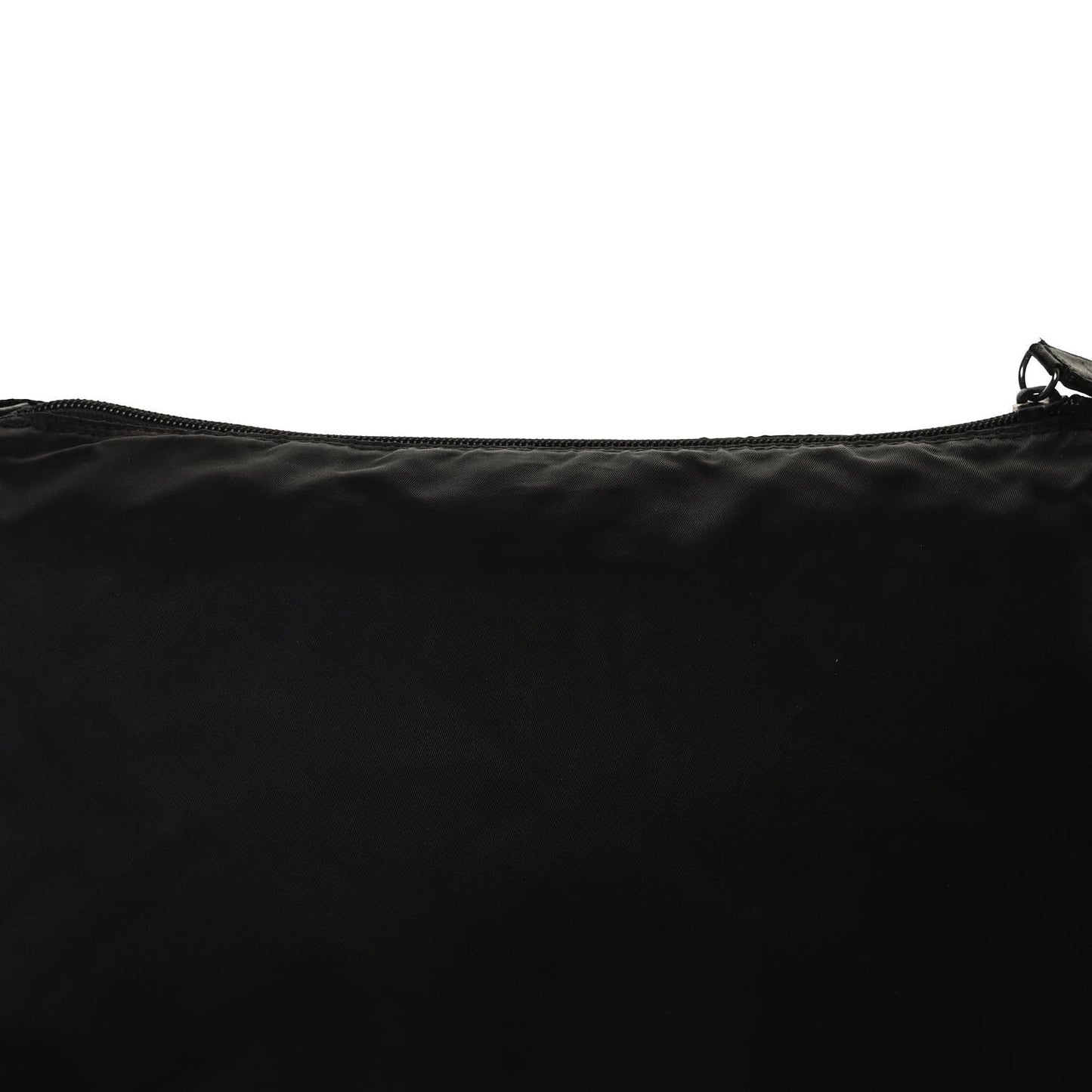 Nylon Vela Messenger Bag Black
