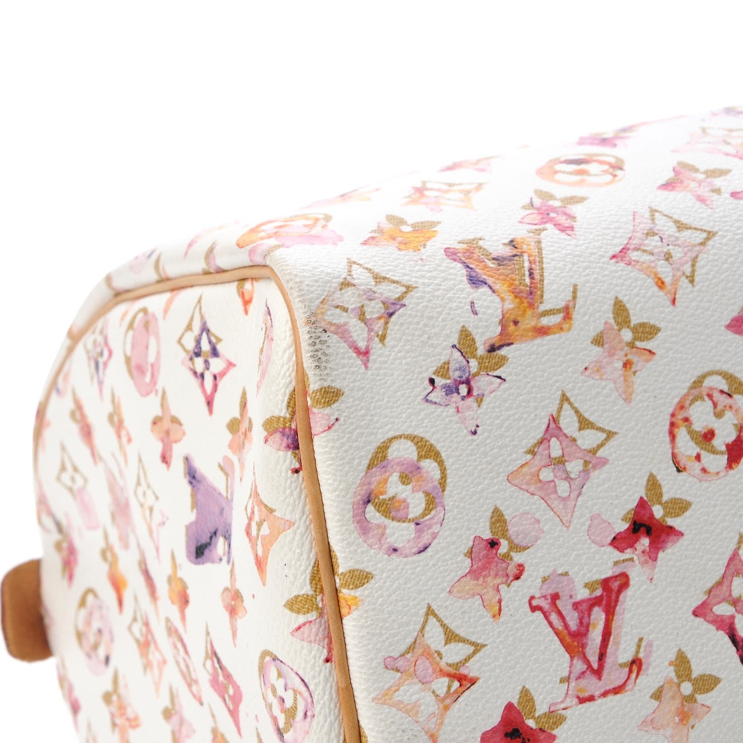 Louis Vuitton Watercolor Aquarelle Speedy 35 White 8 of 11