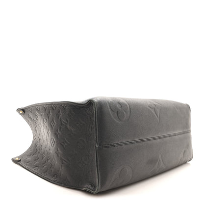 Louis Vuitton Empreinte Monogram Giant Onthego GM Black 4 of 11