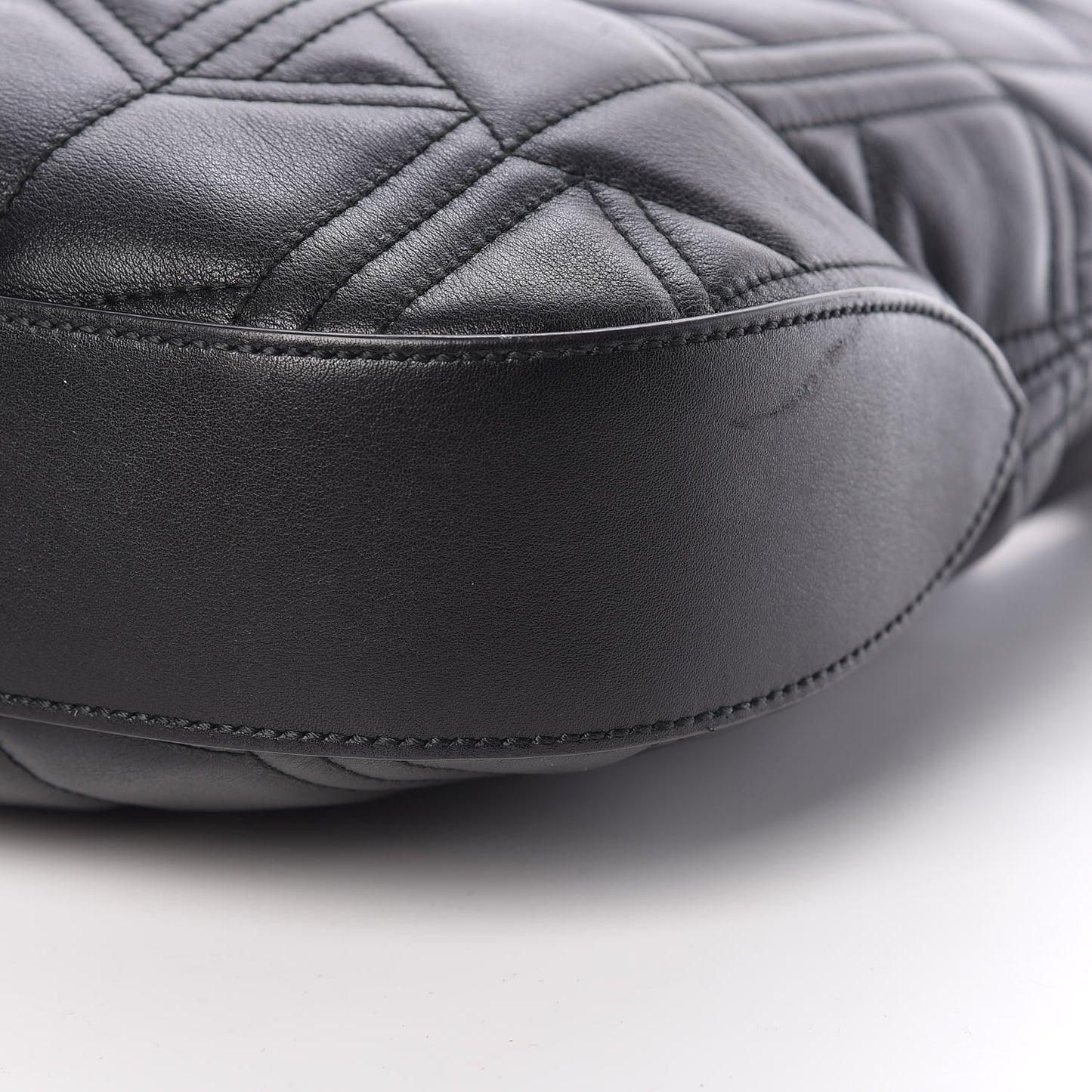 Calfskin Web Quilted Medium Dionysus Hobo Black