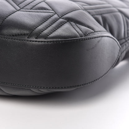 Gucci Calfskin Web Quilted Medium Dionysus Hobo Black 9 of 11