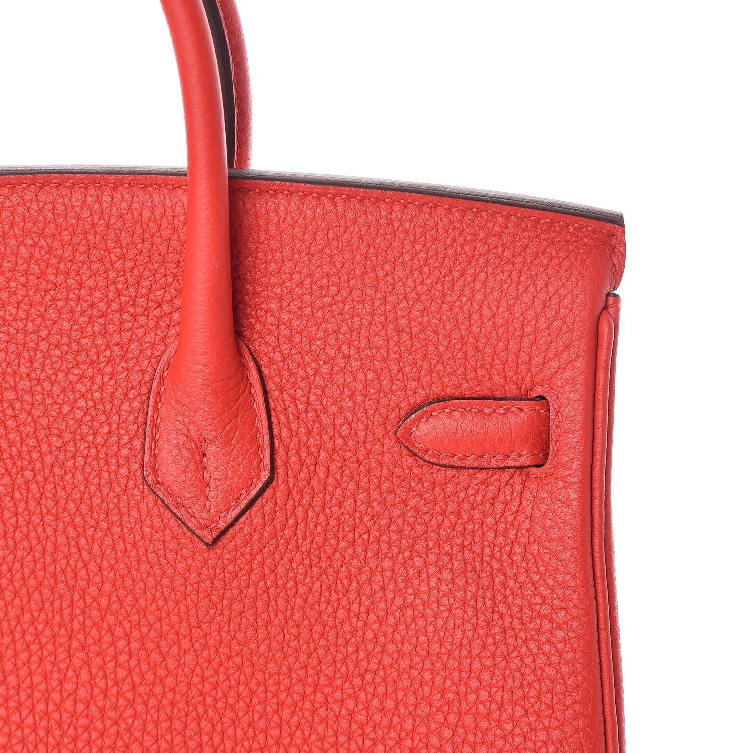 Hermes Togo Birkin 25 Rouge De Coeur 8 of 35