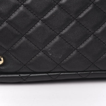 Chanel Calfskin Quilted XXL Travel Flap Bag Black 11 of 13