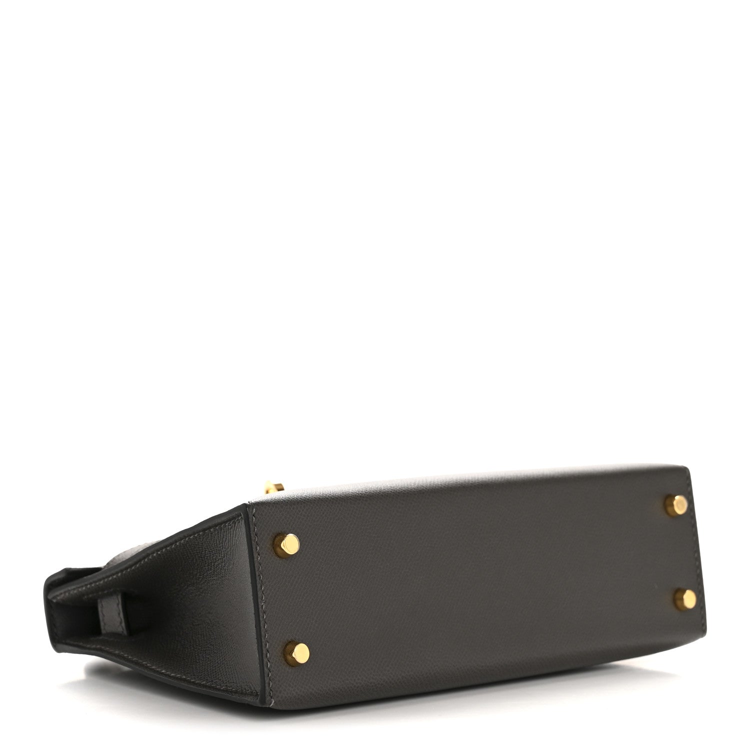 Hermes Madame Calfskin Mini Kelly Sellier 20 Graphite 4 of 11