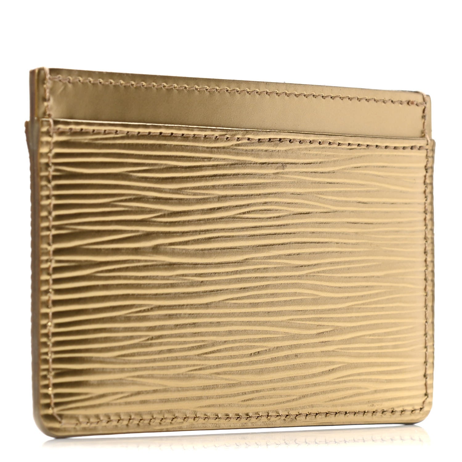 Louis Vuitton Epi Card Holder Gold 2 of 5