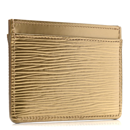 Louis Vuitton Epi Card Holder Gold 2 of 5