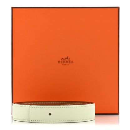 Hermes Swift Epsom 24mm Belt Strap 75 30 Vert Fizz Gold 6 of 6