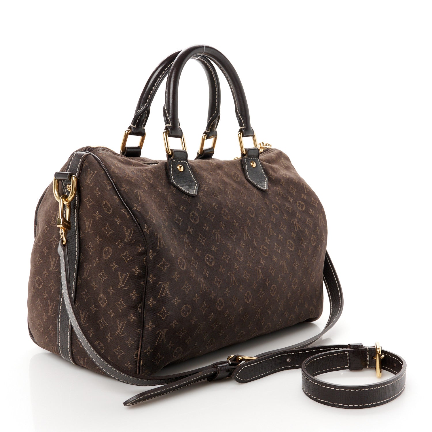 Louis Vuitton Monogram Idylle Speedy Bandouliere 30 Fusain 3 of 10