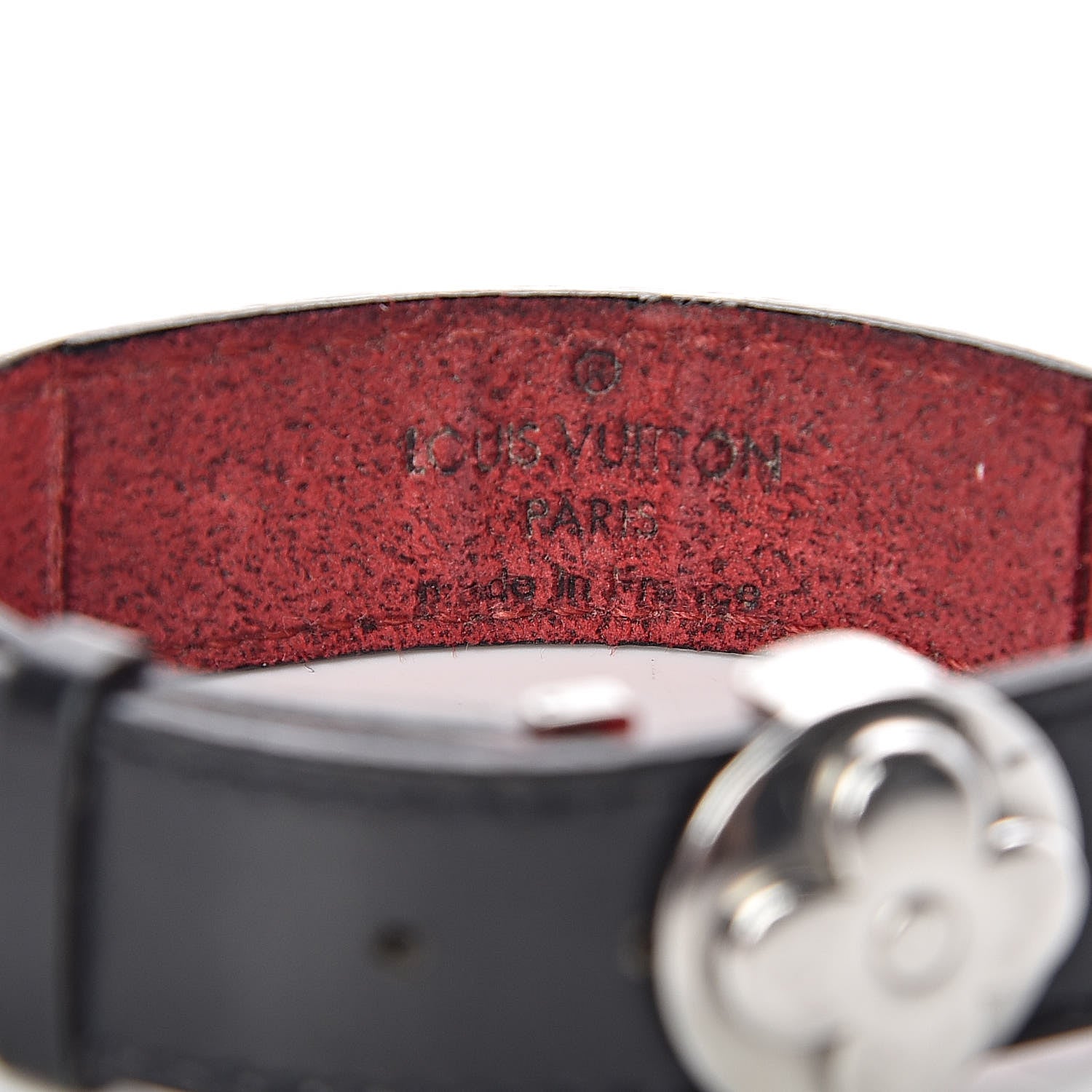 Louis Vuitton Mat Monogram Wish Bracelet Black 4 of 5