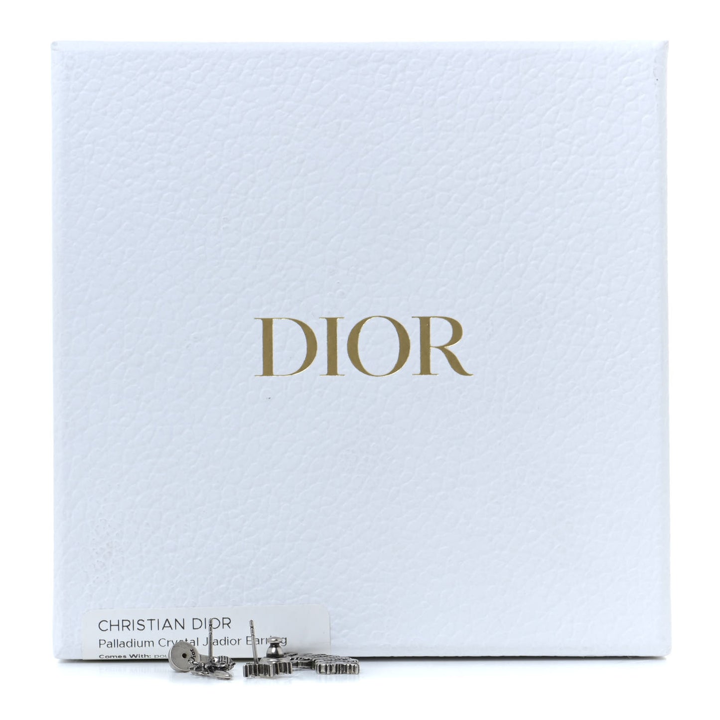 Palladium Crystal J'adior Earring