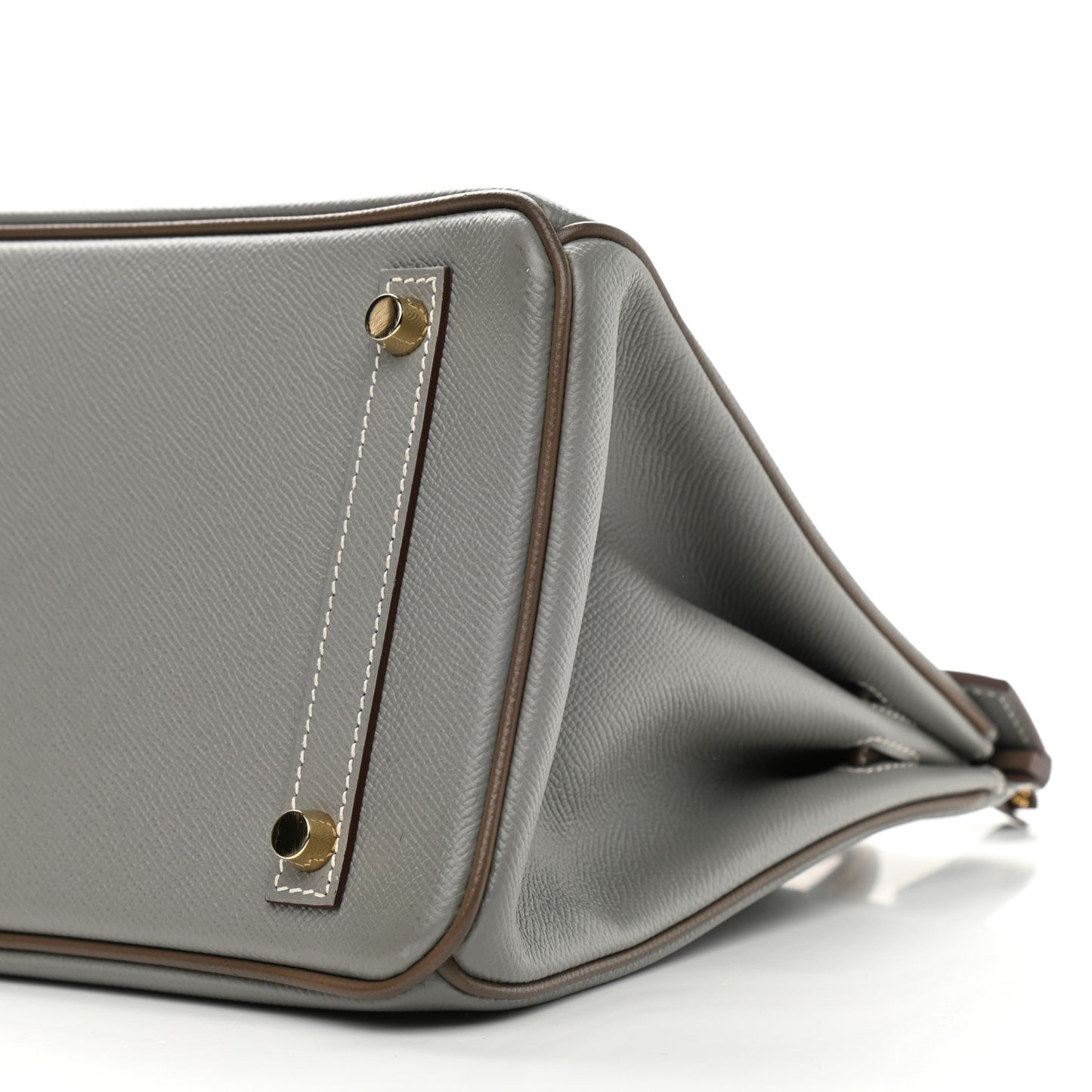 Epsom Horseshoe Birkin 30 Gris Mouette Etoupe