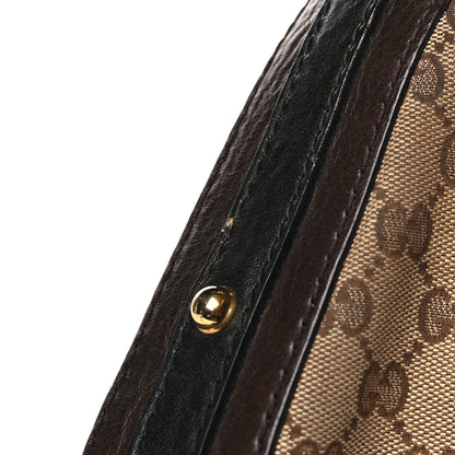 Gucci Monogram Medium Interlocking Hobo Dark Brown 10 of 12