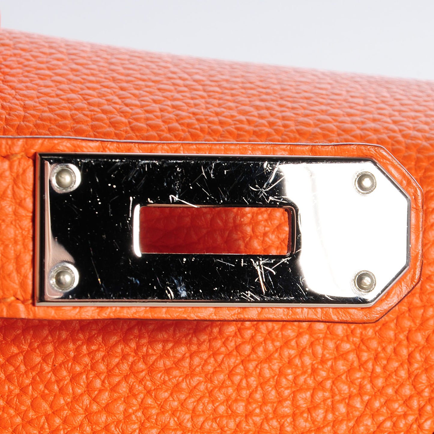 Togo Shoulder Kelly 40 Orange