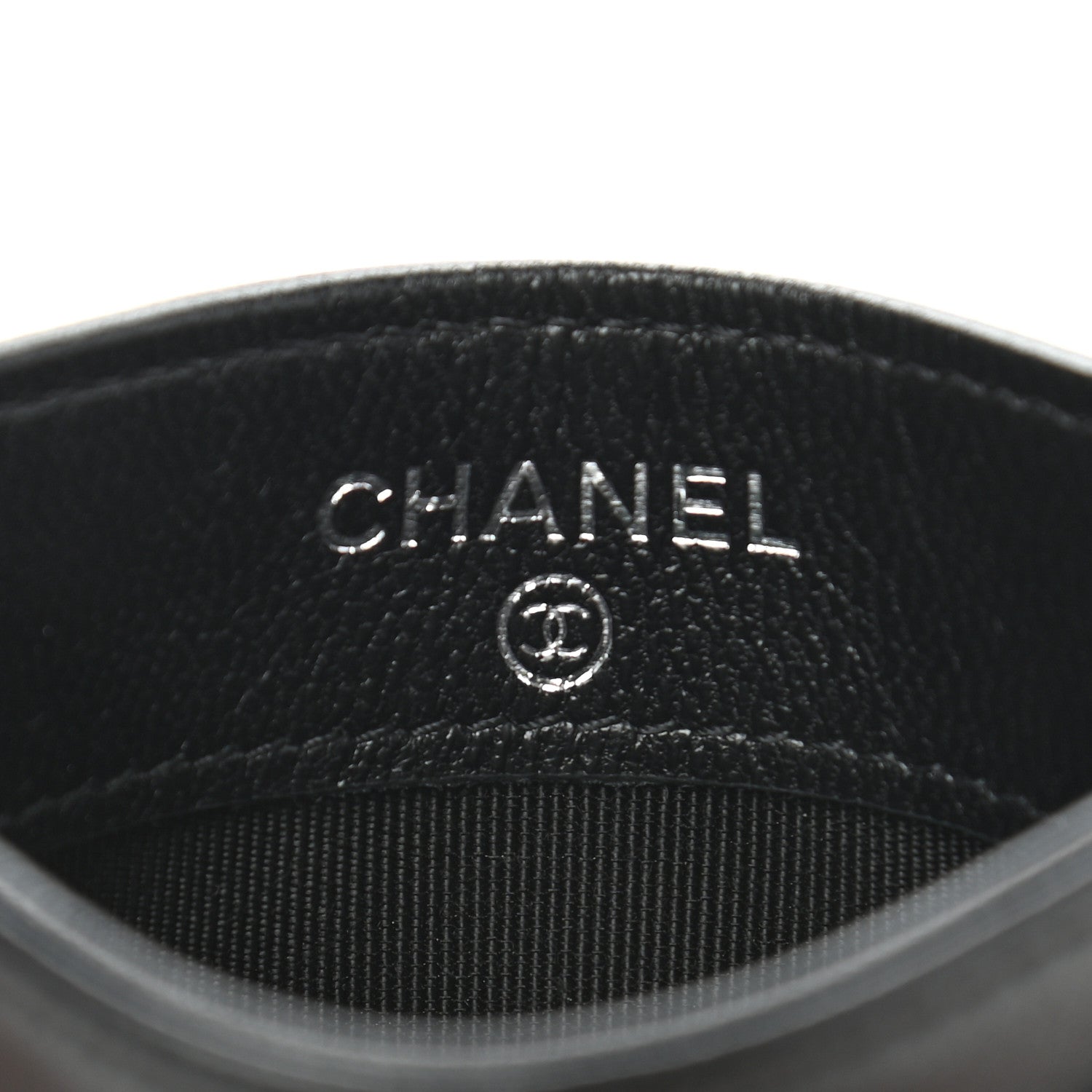 Chanel Lambskin Quilted Card Holder So Black 6 of 9
