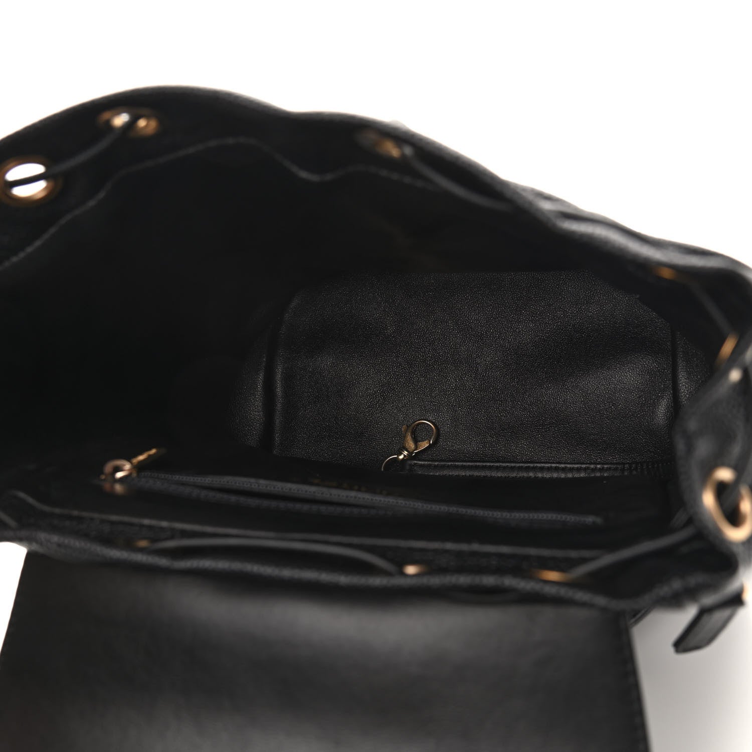 Chanel Caviar Quilted Filigree Backpack Black 5 of 9