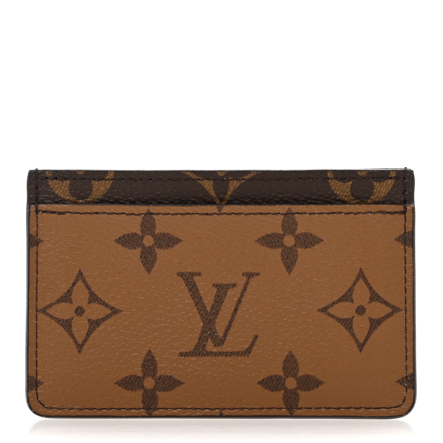 Reverse Monogram Card Holder