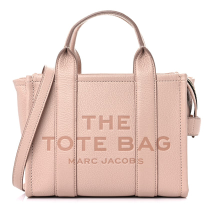 Marc Jacobs Grained Calfskin Small The Tote Bag Rose Dust 1 of 10