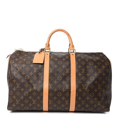 Louis Vuitton Monogram Keepall 50 1 of 13