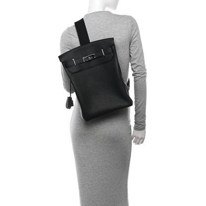Hermes Togo Hac a Dos GM Backpack Black 2 of 12