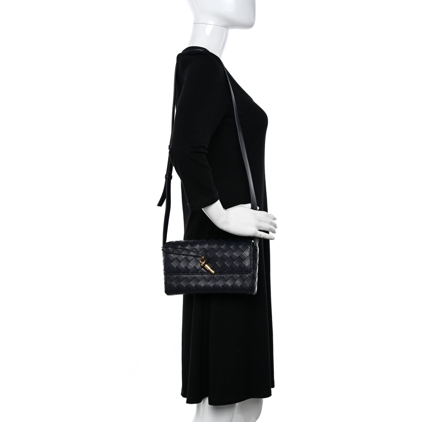 Nappa Intrecciato Mini Andiamo Crossbody Bag Space