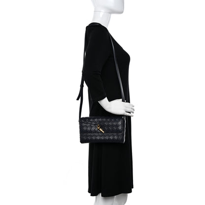 Bottega Veneta Nappa Intrecciato Mini Andiamo Crossbody Bag Space 2 of 9