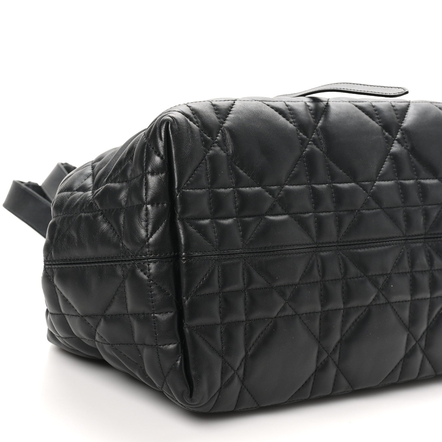 Christian Dior Calfskin Macrocannage Medium Toujours Black 9 of 10