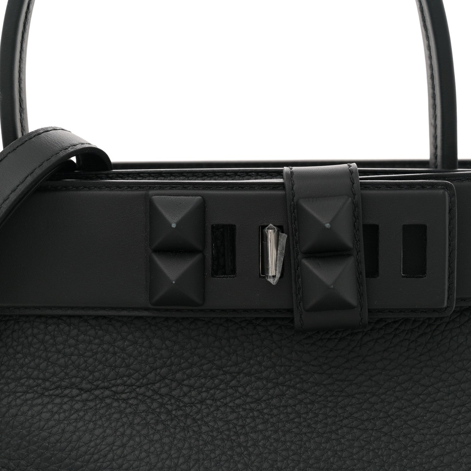 Hermes Togo Swift Medor Bag Black 7 of 10