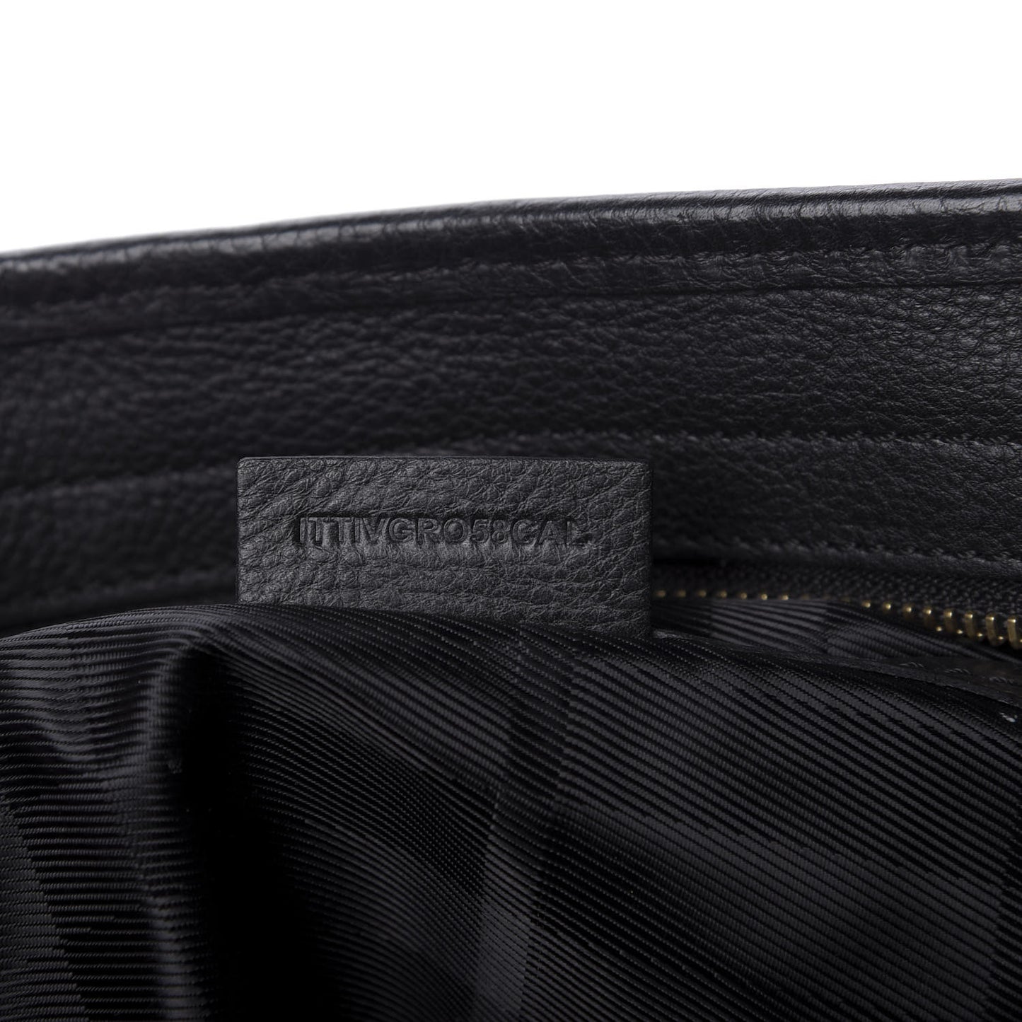 Canvas Quilted Nova Check Tote Black