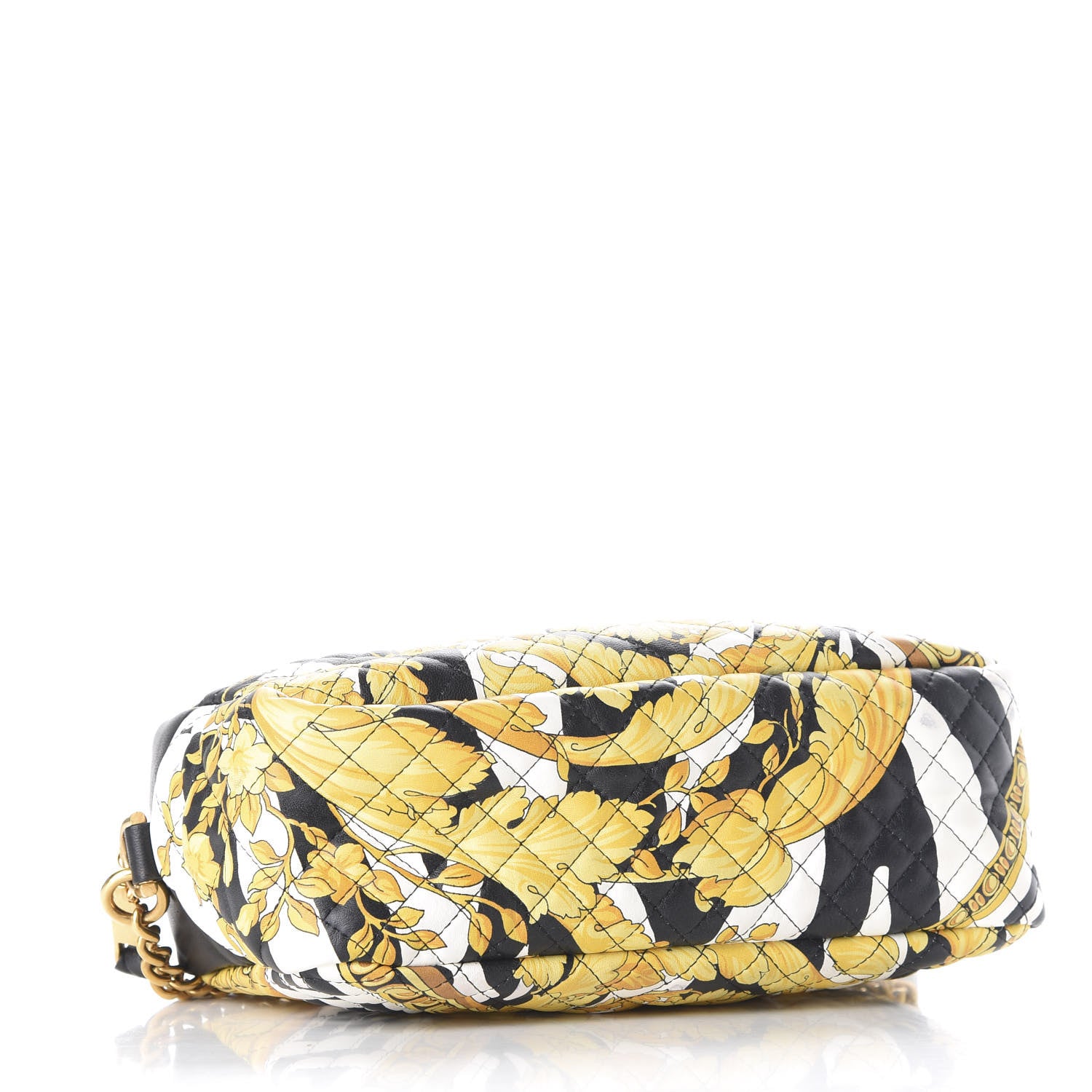 Versace Nappa Quilted Barocco Print Small Camera Bag Black 3 of 8