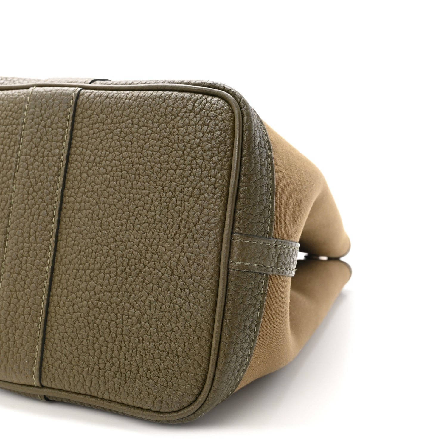 Hermes Toile Militaire Negonda Garden Party 30 TPM Vert Olive 10 of 10
