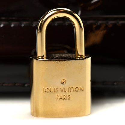 Louis Vuitton Vernis Alma BB Amarante 8 of 13