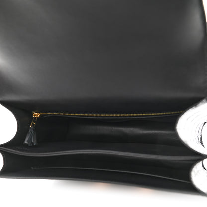Hermes Shiny Porosus Crocodile Constance 24 Black 5 of 11