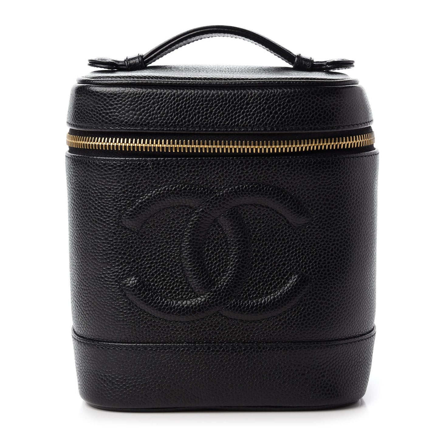Caviar Cosmetic Vanity Bag Black