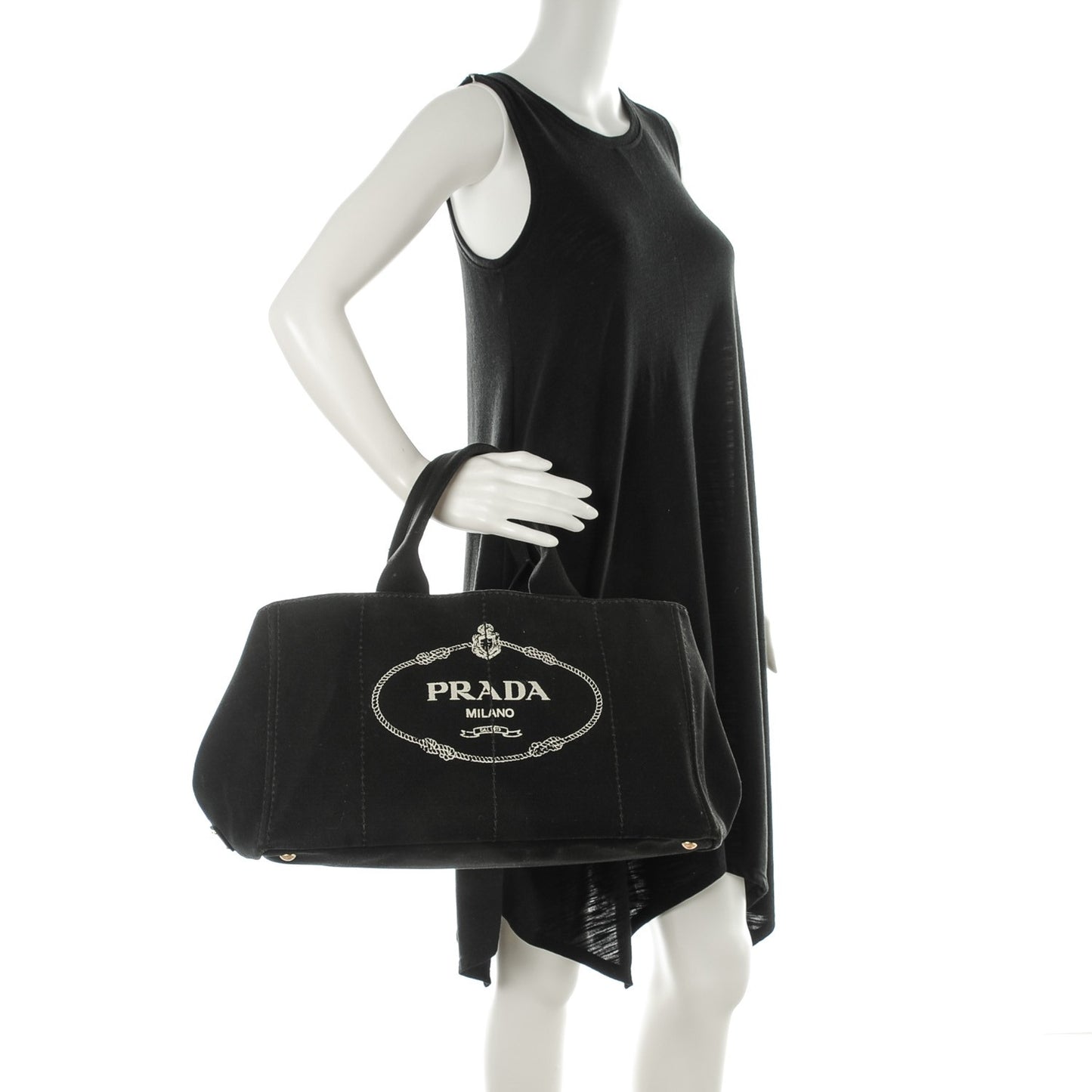 Canapa Logo Tote Black