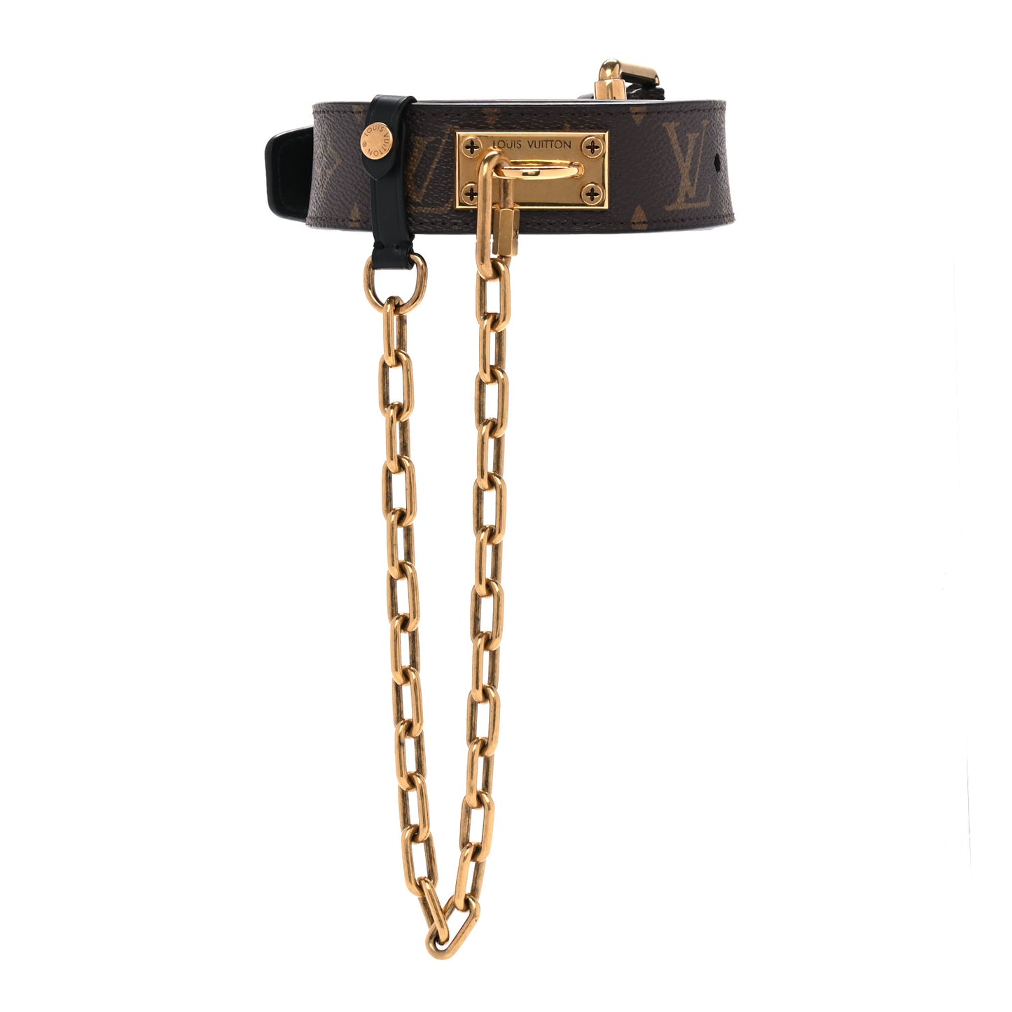 Monogram Signature 35 MM Chain Belt 100 40