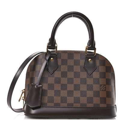Louis Vuitton Damier Ebene Alma BB 1 of 12
