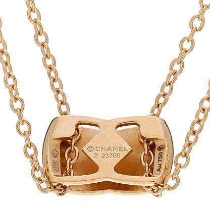 Chanel 18K Yellow Gold Coco Crush Pendant Necklace 4 of 4