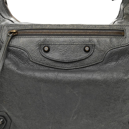 Balenciaga Agneau Classic Hardware Day Hobo Anthracite 9 of 14