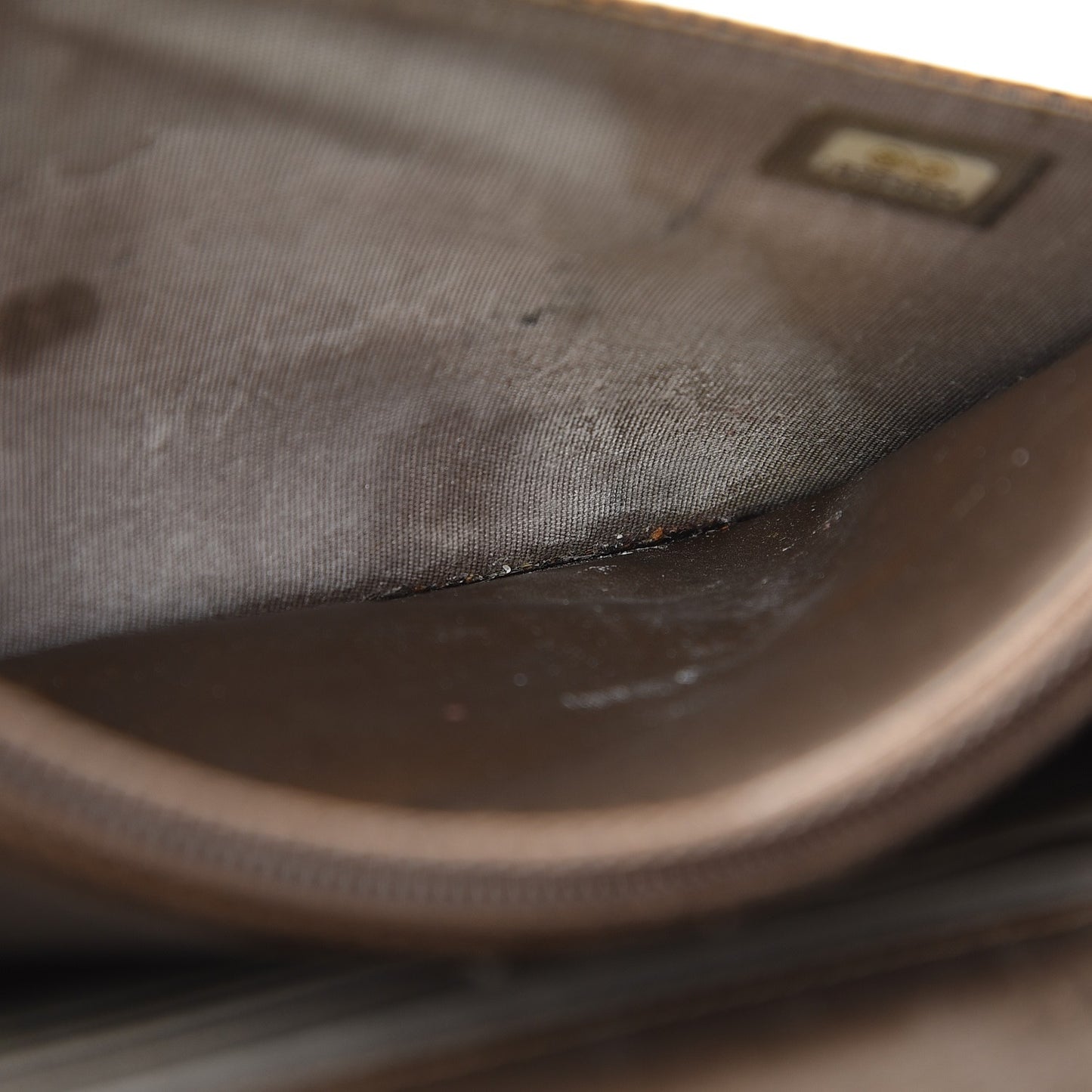 Metallic Caviar Timeless CC Wallet on Chain WOC Bronze