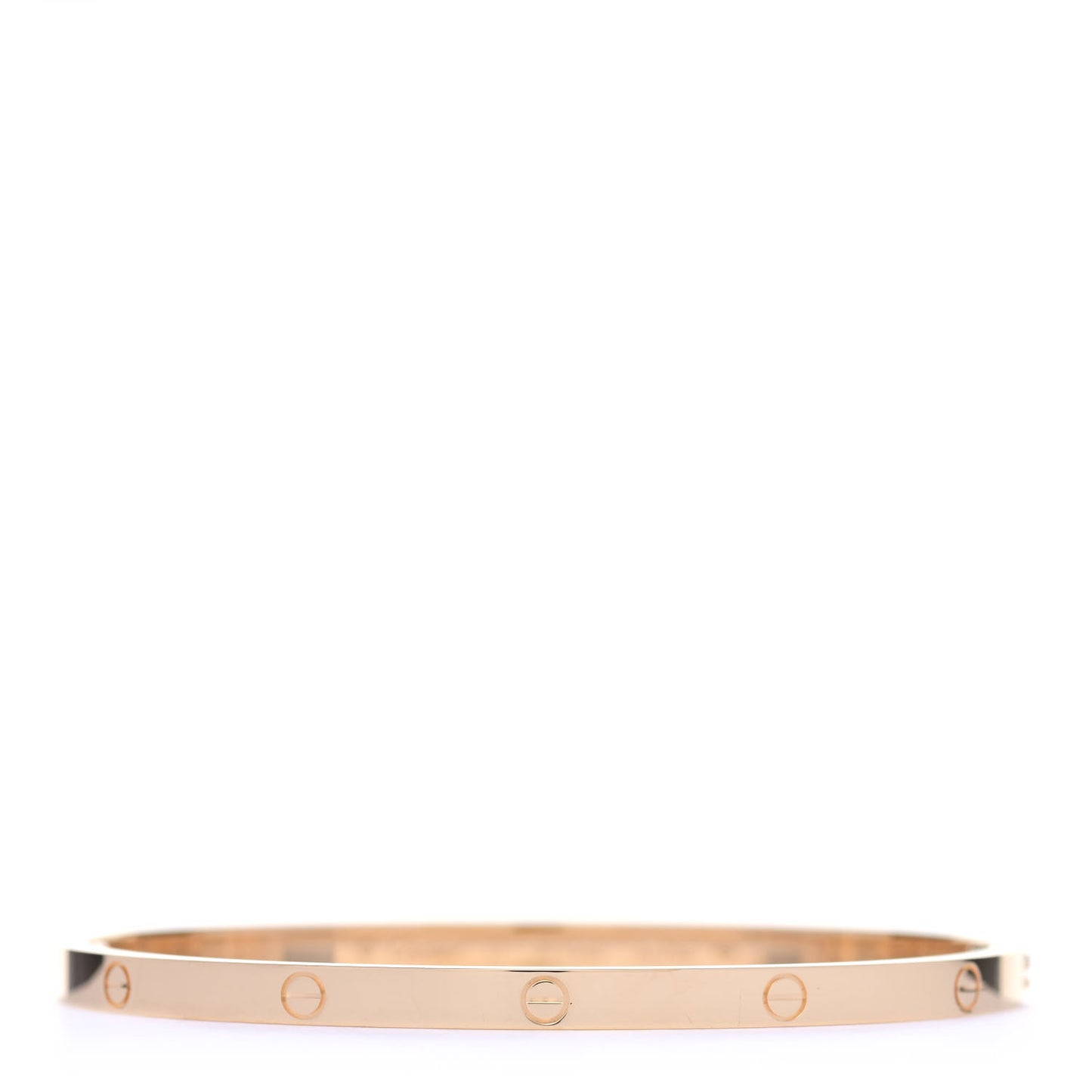 18K Yellow Gold Small LOVE Bracelet 17