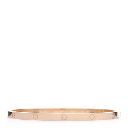Cartier 18K Yellow Gold Small LOVE Bracelet 17 1 of 5